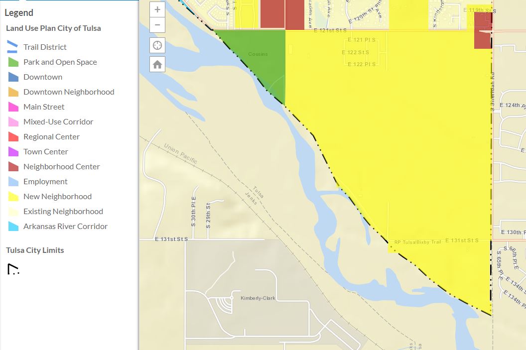 Tulsa County Land Use Map CJ Auctions